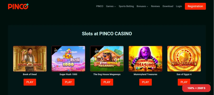 Pinco bonus Pinco bonus